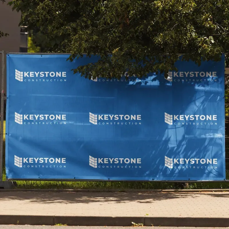 8ft x 3ft Mesh Banner