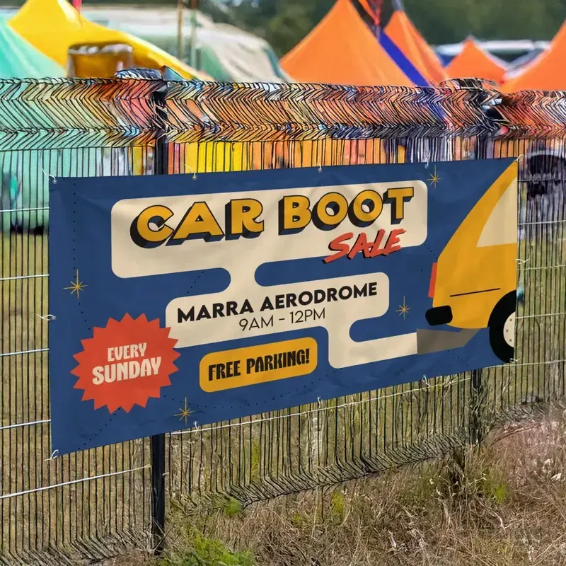 8ft x 4ft PVC Banner
