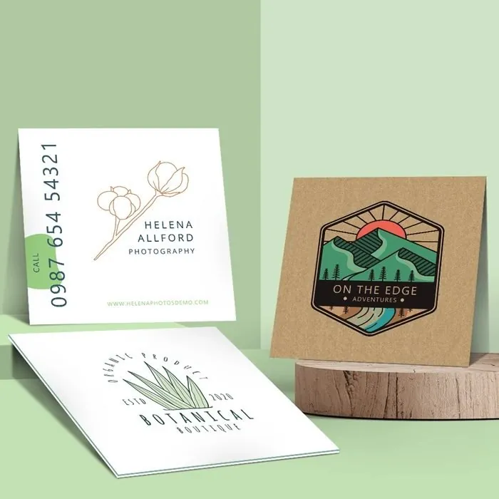 Square mini cards